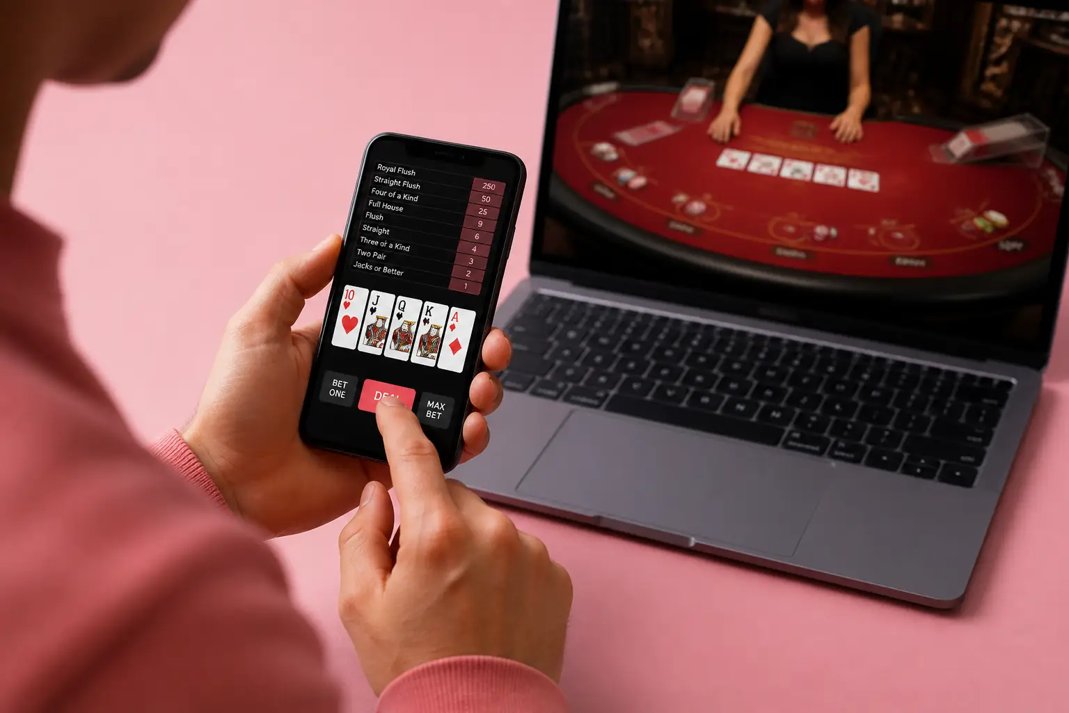 Spin Samurai Poker visual guide for Spin Samurai Casino