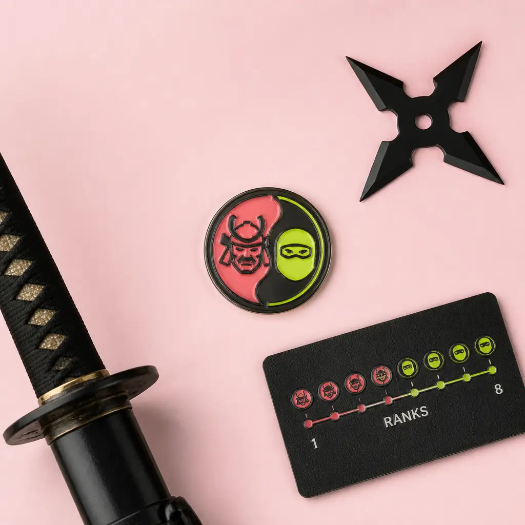 Spin Samurai VIP Club: Two Paths, Eight Ranks visual guide for Spin Samurai Casino